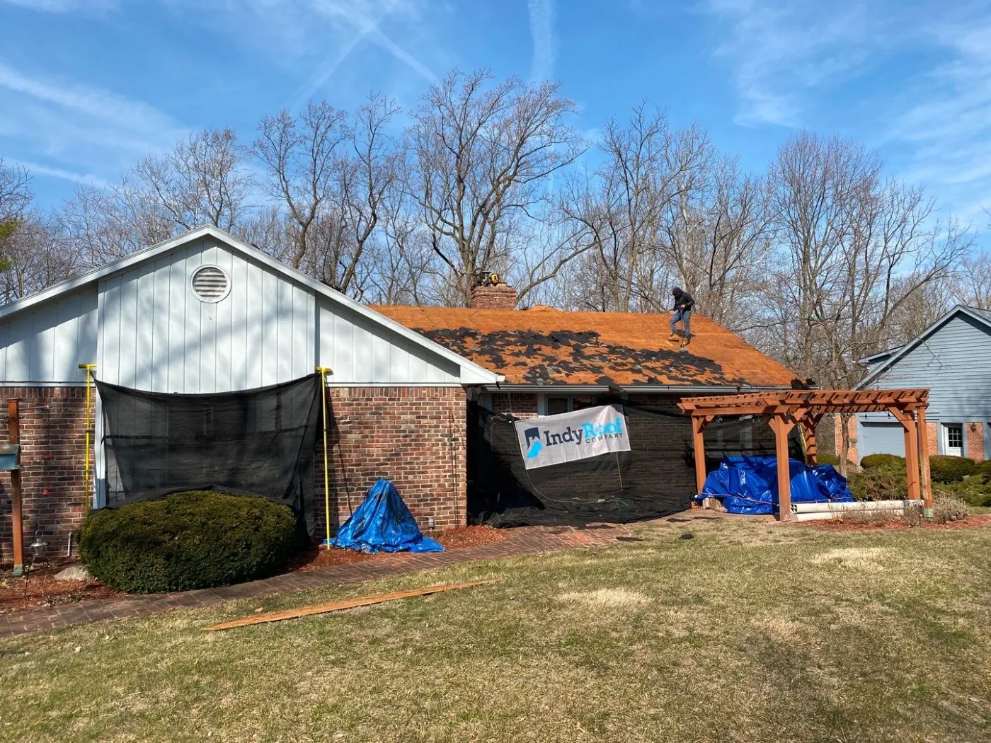 Siding in Keeneland Park